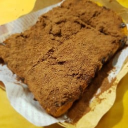 ปังหนานุ่ม  ( ปิ้ง )   เนย + นม + ไมโล