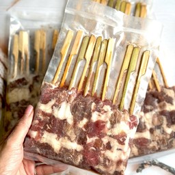 เนื้อเสียบไม้อร่อยมากกก