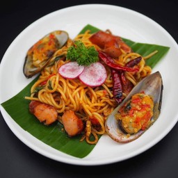 สปาเก็ตตี้รวมมิตร(เผ็ด)