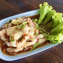 ยำเล็บมือนางน้ำปลาร้า