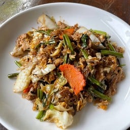 สุกี้แห้งหมู