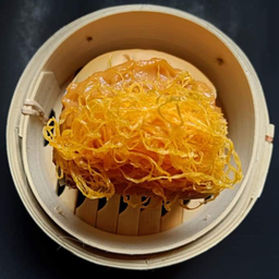 ปังไส้ทะลัก สังขยาชาไทย ฝอยทอง (1ชิ้น)