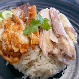 ข้าวมันไก่ผสม