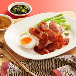 ข้าวกุนเชียง ไข่.