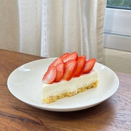 Greek Yogurt Cream Cheese Pie - สตรอเบอร์รี่ (Best Seller ขายดีที่ร้าน!)