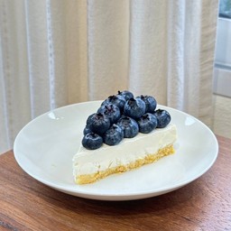 Greek Yogurt Cream Cheese Pie - บลูเบอร์รี่สด (Best Seller ขายดีที่ร้าน!)