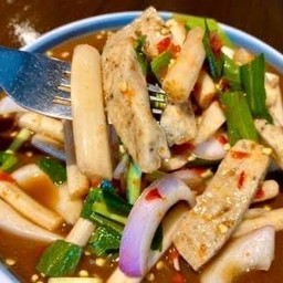 ตำสายบัวหมูยอ