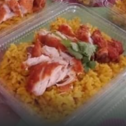 ข้าวหมกไก่ทอด