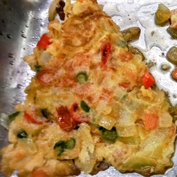 ไข่เจียวทรงเครื่อง3ชิ้น