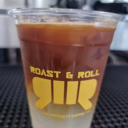 อเมริกาโน่  น้ำผึ้ง  - เย็น