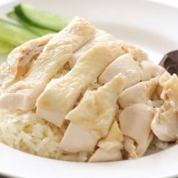 ข้าวมันไก่ต้ม