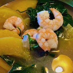 แกงเลียงกุ้งสด