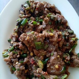 ก้อยคั่ว ไม่ขม