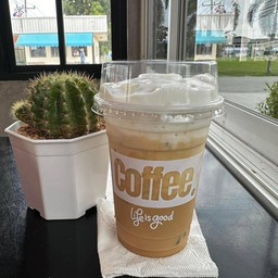 ลาเต้ กาแฟสด