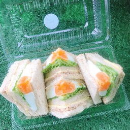 แซนวิชไข่ดาวทูน่าชีส