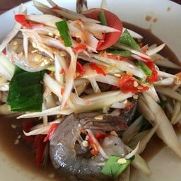 ตำกุ้งสด