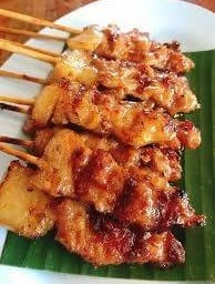 หมูปิ้ง 15 ไม้ +ข้าวเหนียว 2 ห่อ