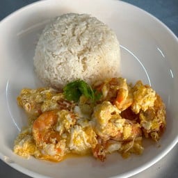 ข้าวไข่ข้นกุ้ง
