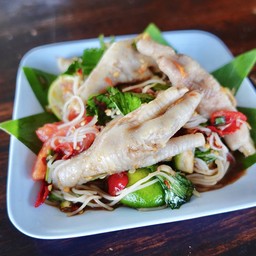 ตำตีนไก่