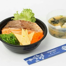 SALMON TERI YAKI DON