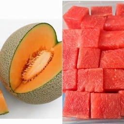 เซตกล่อง เมล่อน+แตงโม [กล่อง2ช่อง]