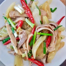 กระเพาะหมูผัดกิมช่าย