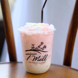 นมมะพร้าวกุหลาบ