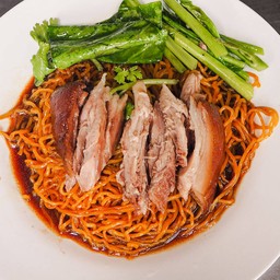 ขาหมูบะหมี่ สิงคโปร์ (ไม่ไข่)