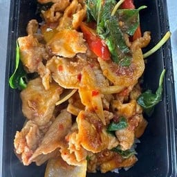 ข้าว พริกเผาหมู