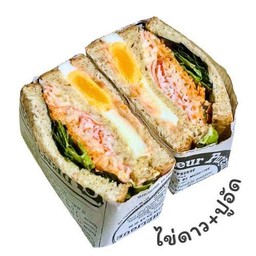 ไข่ดาว+ปูอัด