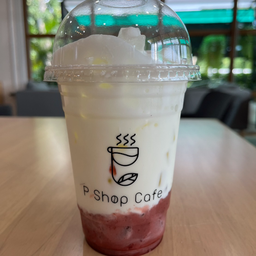 มิกซ์เบอร์รี่นมสด  เย็น