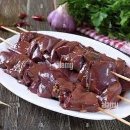 ตับหมู 猪肝 1 个串