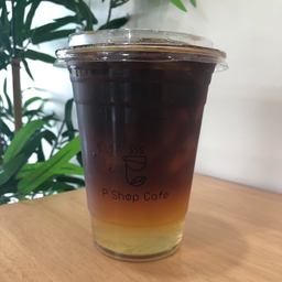 อเมริกาโน่น้ำผึ้ง เย็น