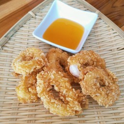 ปลาหมึกเทมปุระ