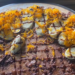 เครปนูเทลล่า กล้วยหอม ฝอยทอง