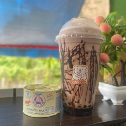 นมหมีปั่นโกโก้