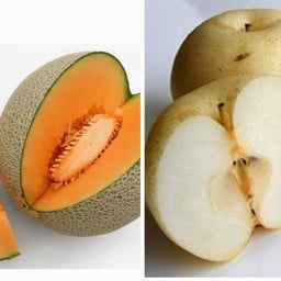 เซตกล่อง เเคนตาลูป+สาลี่ [กล่อง2ช่อง]