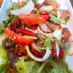 ยำเนื้อย่าง.