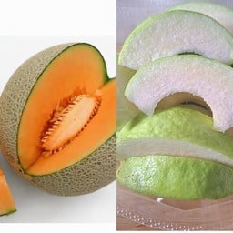 เซตกล่อง แคนตาลูป+ฝรั่ง [กล่อง2ช่อง]