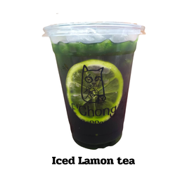 ชาเขียวมะนาว Iced Lamon Tea