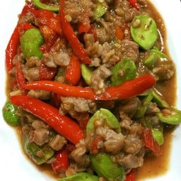 สะตอผัดกะปิหมูสับ