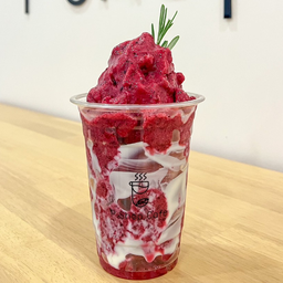 สมูทตี้โยเกิร์ตมิกเบอร์รี่  ปั่น