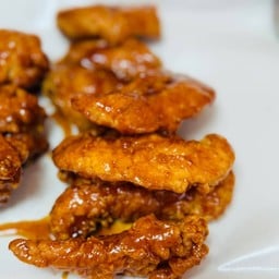 สันใสไก่ทอดซอสเกาหลี พริกเกาหลี
