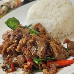 ข้าวเนื้อพริกเกลือ