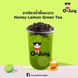 ชาเขียวน้ำผึ้งมะนาว