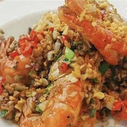 กุ้งผัดพริกเกลือ