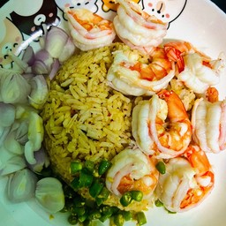 ข้าวขยำกุ้ง