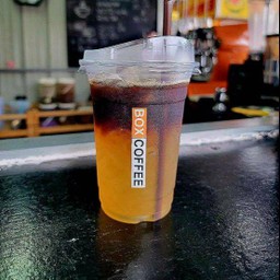 Peach Americano อเมริกาโน่พีช