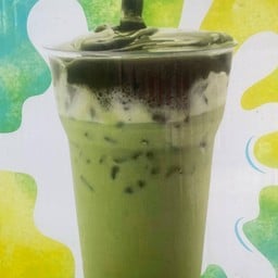 นมเหนียวชาเขียว