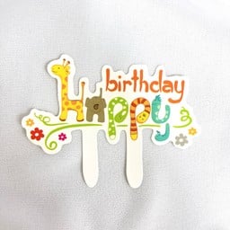 ป้ายวันเกิดกระดาษ